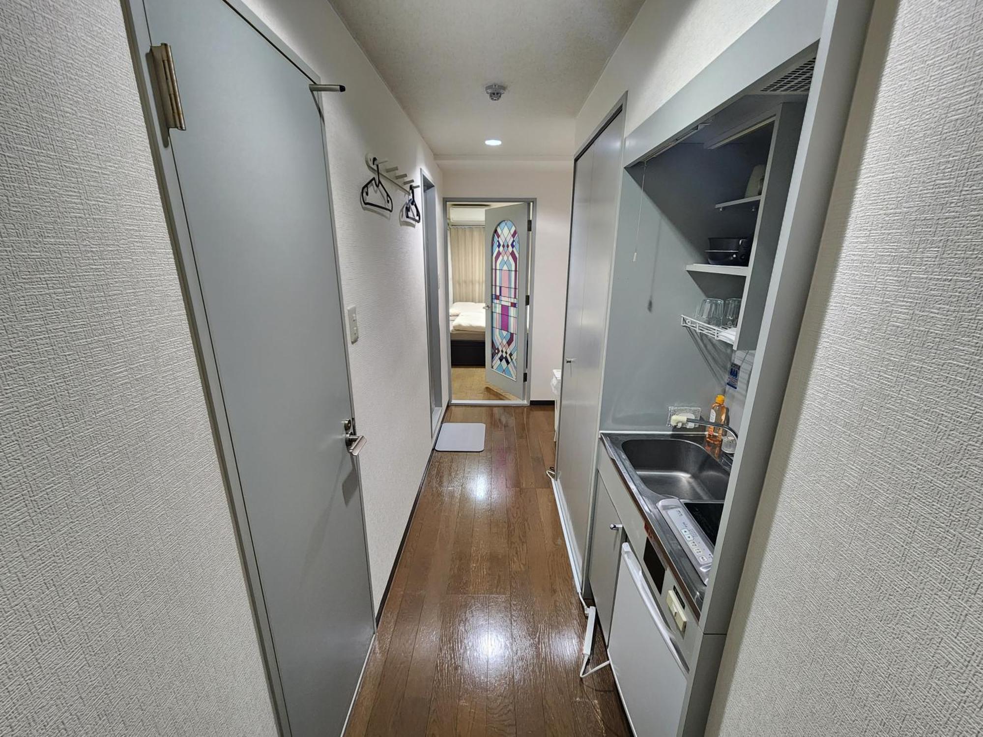 난바역 도보5분 시내중심 Mori Osaka